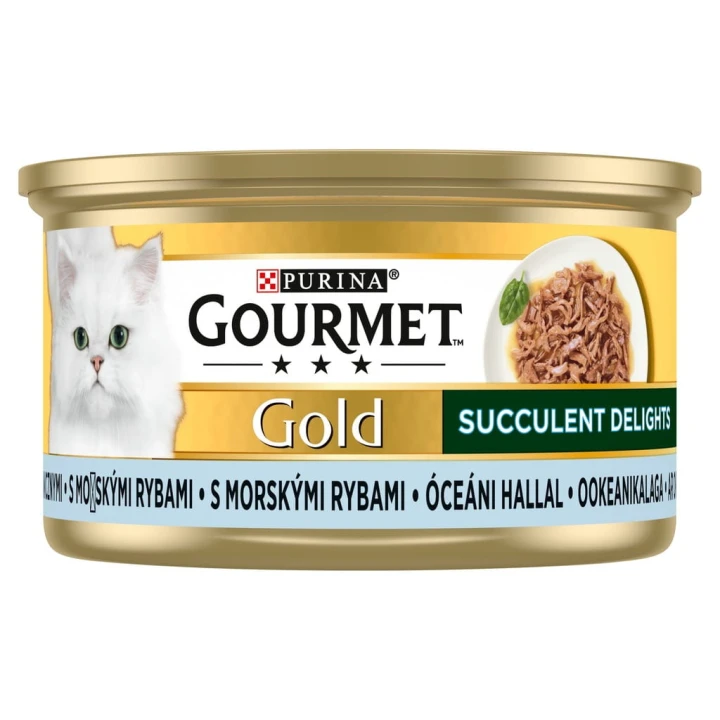 Gourmet Gold karma mokra ryby oceaniczne 0,085 kg