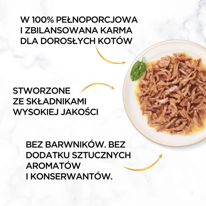 Gourmet Gold karma mokra dorsz 0,085 kg