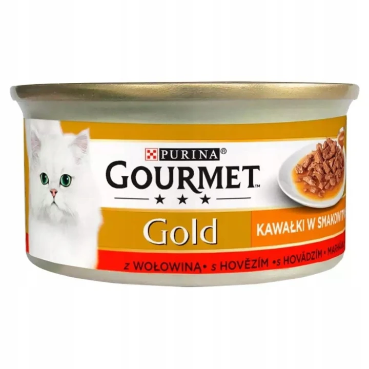 Gourmet karma mokra wołowina 0,085 kg