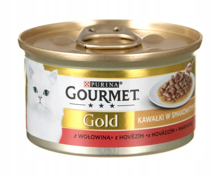 Gourmet karma mokra wołowina 0,085 kg
