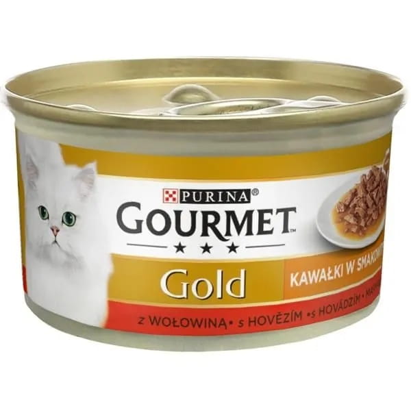 Gourmet karma mokra wołowina 0,085 kg