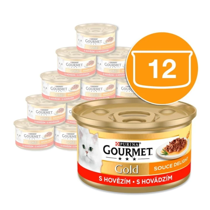 Gourmet karma mokra wołowina 0,085 kg