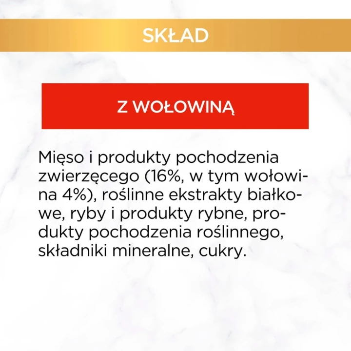 Gourmet karma mokra wołowina 0,085 kg