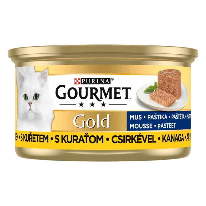 GOURMET GOLD Mus z kurczakiem 85g