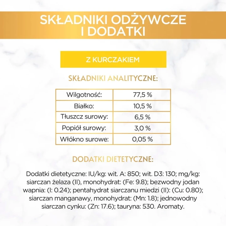 GOURMET GOLD Mus z kurczakiem 85g