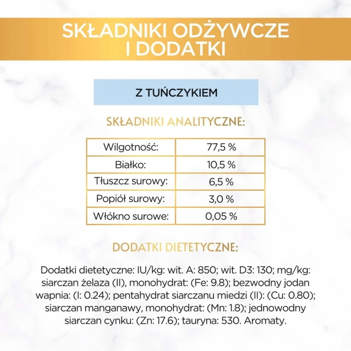 Mokra karma dla kota Gourmet Mus z tuńczykiem 85 g