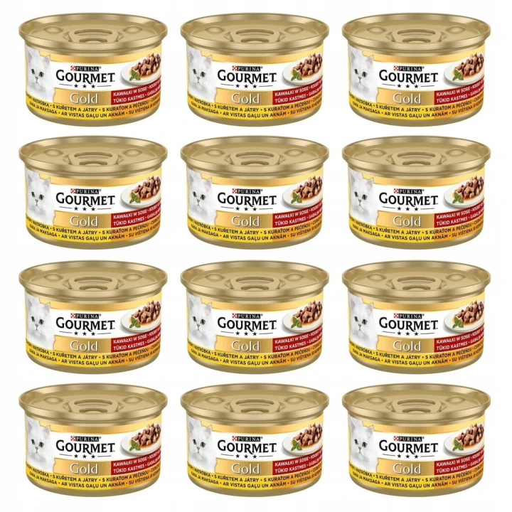 Mokra karma dla kota Gourmet Mus z tuńczykiem 85 g
