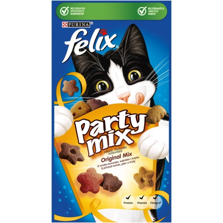 Przysmak FELIX PARTY MIX Dla Kota Purina 60g