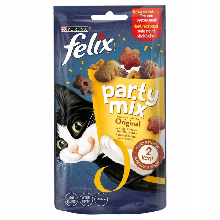 Przysmak FELIX PARTY MIX Dla Kota Purina 60g