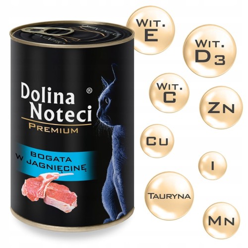 Dolina Noteci karma mokra jagnięcina 0,4 kg