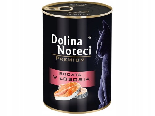 Dolina Noteci Premium dla kota Łosoś 400g