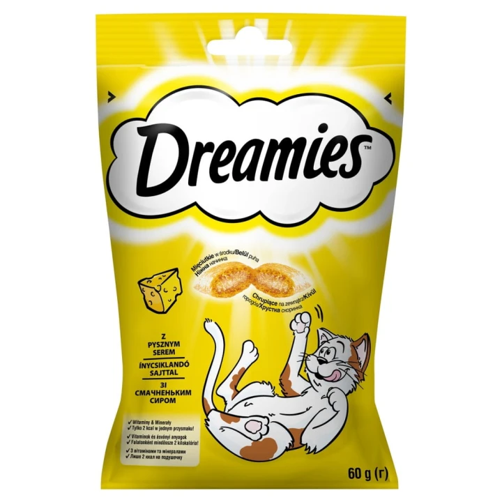 Dreamies Przysmak dla Kota z serem 60g