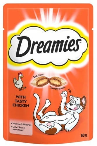 Dreamies Przysmaki dla Kota z kurczakiem 60g