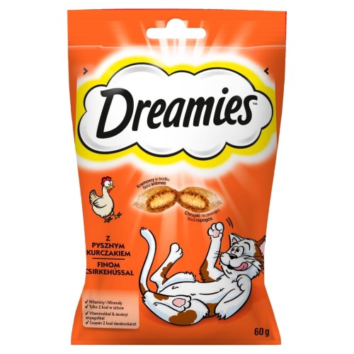 Dreamies Przysmaki dla Kota z kurczakiem 60g