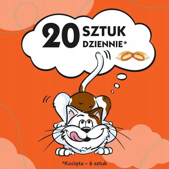 Dreamies Przysmaki dla Kota z kurczakiem 60g