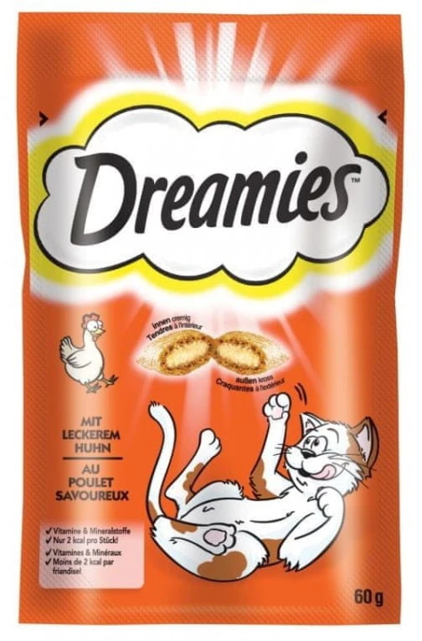 Dreamies Przysmaki dla Kota z kurczakiem 60g