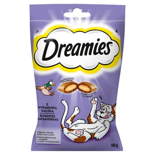 DREAMIES z kaczką przysmak dla kota 60g