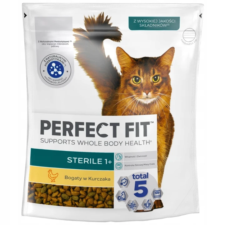 PERFECT FIT Sterile sucha karma dla kota po sterylizacji z kurczakiem 750 g