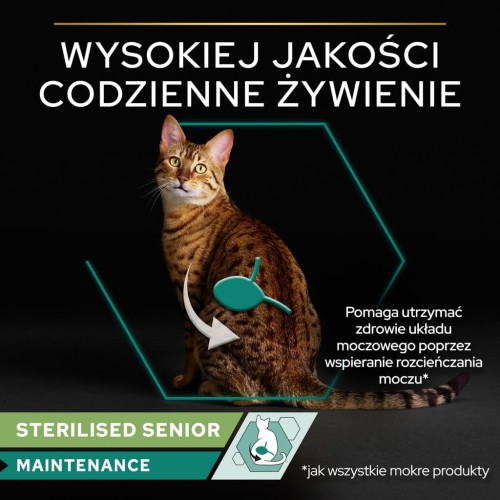 PURINA PRO PLAN Sterilised SENIOR 7+ z Indykiem w Sosie 85g