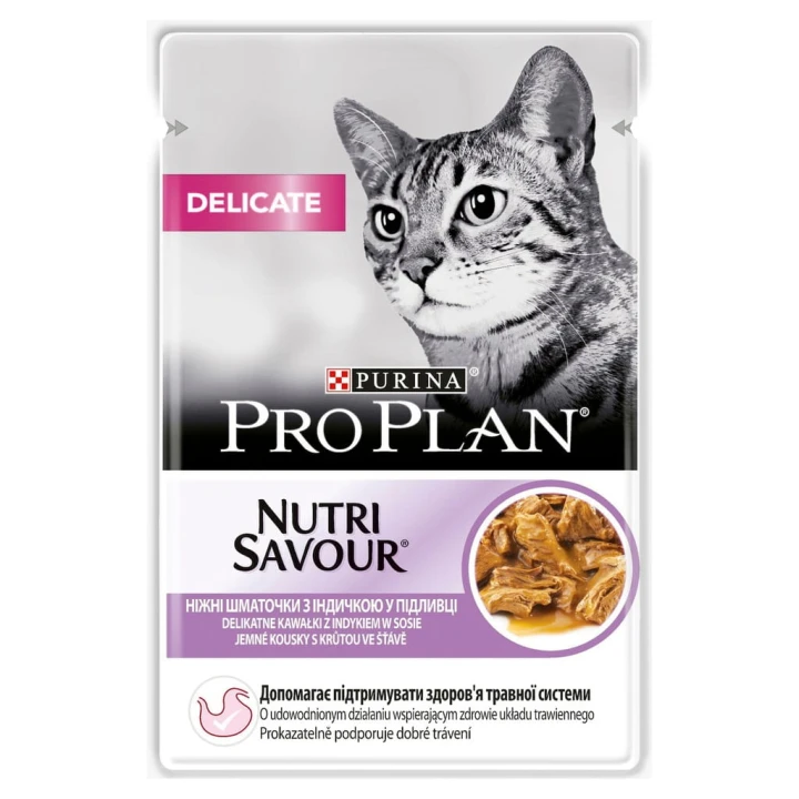 Purina Pro Plan karma mokra Delicate indyk 0,085 kg