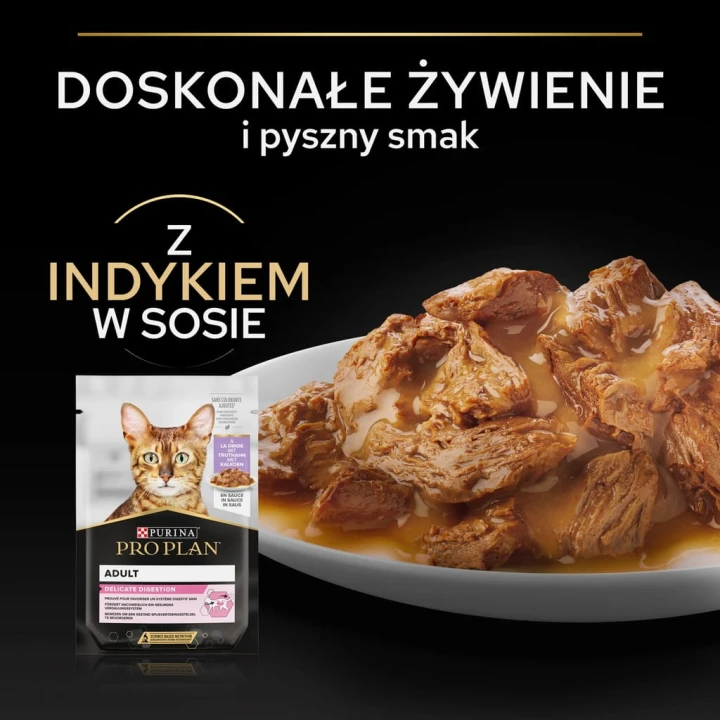 Purina Pro Plan karma mokra Delicate indyk 0,085 kg