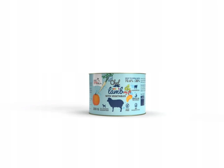 Syta Micha CHEF karma mokra JUNIOR jagnięcina 0,2 kg
