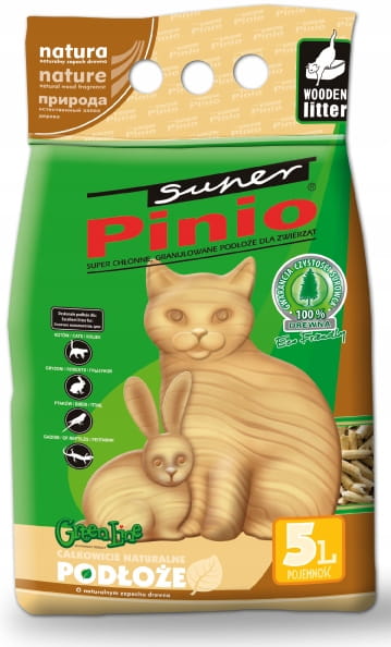 Super Pinio żwirek drewniany 5 l