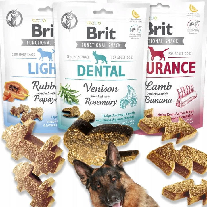 BRIT DENTAL przysmak funkcjonalny dla psa Dziczyzna z Rozmarynem 150g