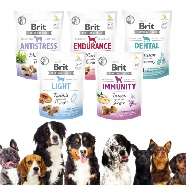 BRIT DENTAL przysmak funkcjonalny dla psa Dziczyzna z Rozmarynem 150g