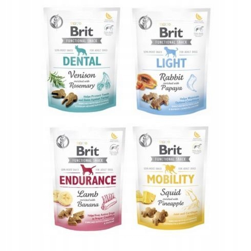 BRIT DENTAL przysmak funkcjonalny dla psa Dziczyzna z Rozmarynem 150g